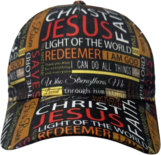 Jesus Baseball Cap Christian Trucker Hat Easter Hats Religion Snapback Cap Adjustable for Women Men