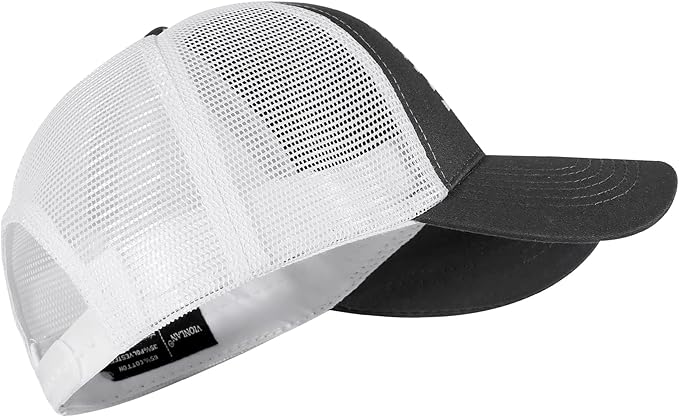 Baseball Cap, American Flag Trucker Hat for Men Women, Breathable Adjustable Fit Outdoor Mesh Snapback Hats