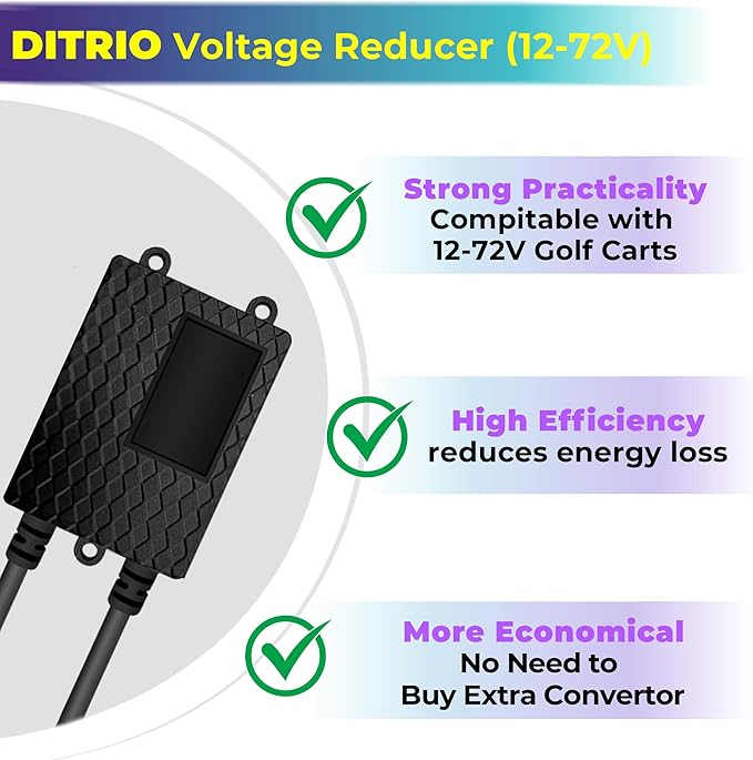 6PCS 12V-72V Golf Cart Lights, RGB Led Underglow Light Kit with 2 Remotes and App Control, Voltage Reducer, Waterproof, Sound Active, Battery Drain Protect Kill Switch Golf Cart Led Lights
