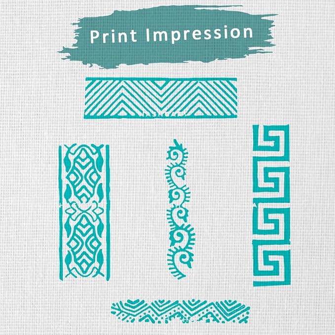 Wooden Block Stamp for Block Printing Stamp - Image 3