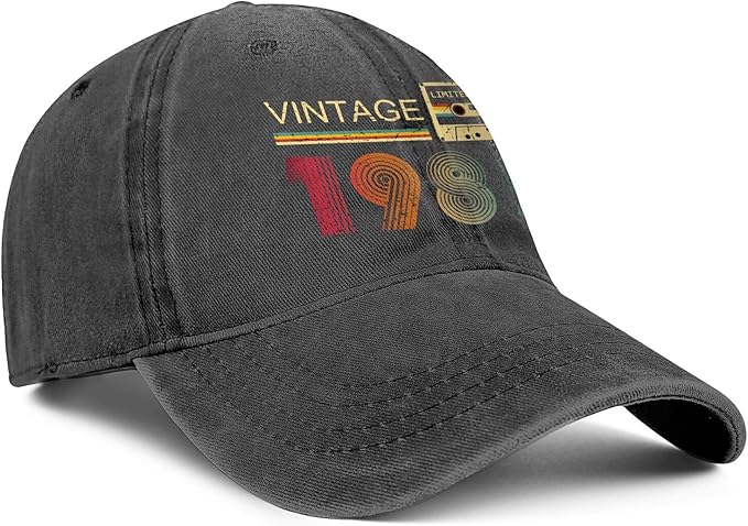 40th Birthday Gifts Women Men 1986 Hats Vintage 1986 Baseball Cap 40th Birthday Gifts for 40 Year Old Fathers Mothers Day