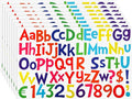 TaoBary 544 Pcs 2 Inch 16 Sheets Large Letter Stickers, Upper and Lower Case by TaoBary