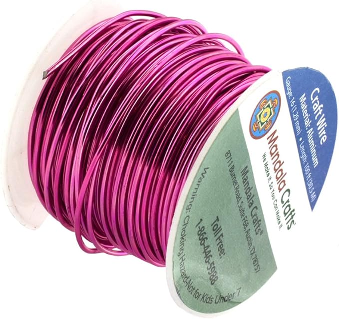 Mandala Crafts 16 Gauge Anodized Aluminum Craft Wire - Image 2