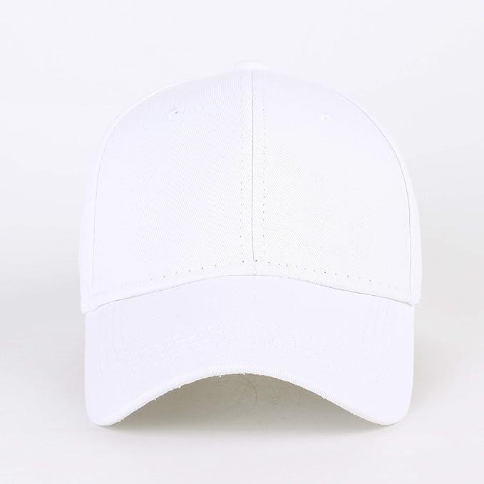 LANGZHEN Unisex Baseball Cap 100% Cotton Fits Men Women Washed Denim Adjustable Dad Hat