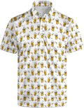 Mens Golf Shirts Golf Polo Shirts for Men Short Sleeve Polo Shirts Golf Gifts