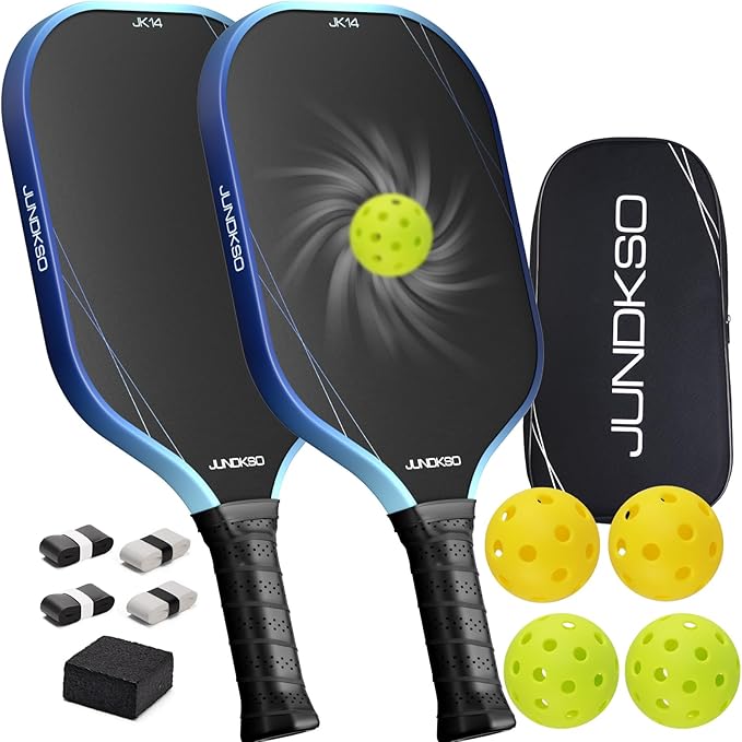 Pickleball Paddles Set of 2 by Professionalpickleballmaker