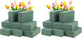 CCINEE 8 Pcs Floral Foam Bricks, Mini Florist Flower Foam Green Blocks Supplies by CCINEE