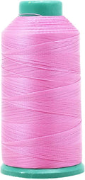 Mandala Crafts Bonded Nylon Thread Pink Heavy Duty Sewing Threads by MandalaCrafts