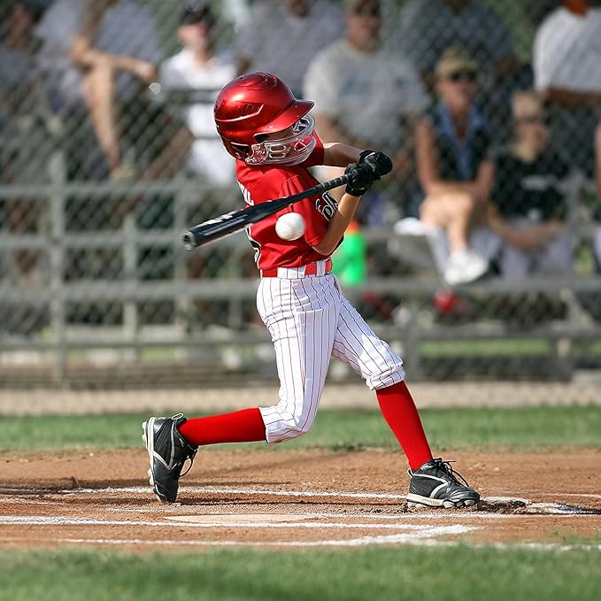 Baseball Socks and Belt Combo for Youth Adult - Softball Sock and Belt for Boys and Girls (2 Pairs of Socks & 1 Belt)