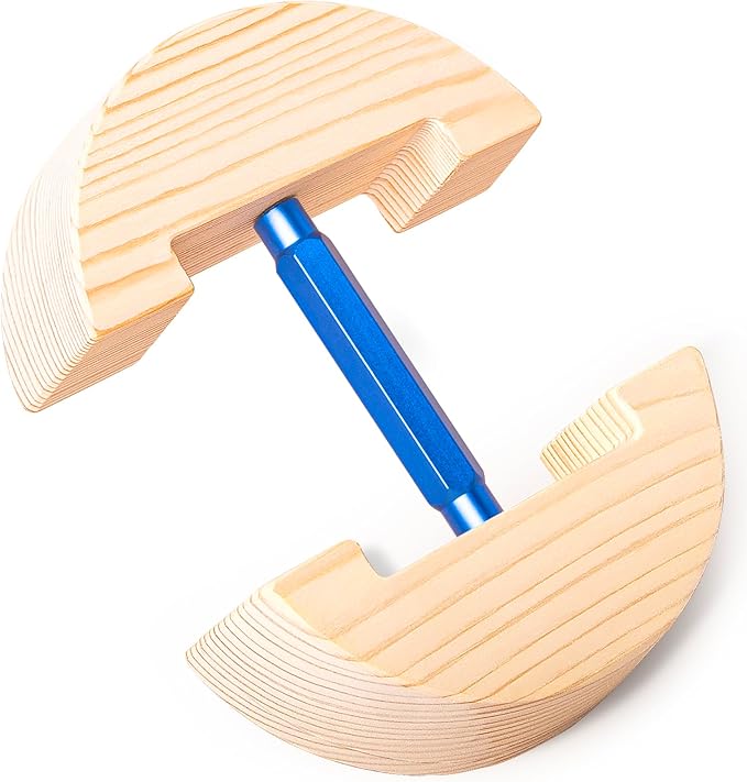 Hat Stretcher for Fitted Hats, Cowboy Hat Stretcher Fitted Hat 7 to 8 1/2, Adjustable Wooden Hat Jack Stretcher Fits All Caps