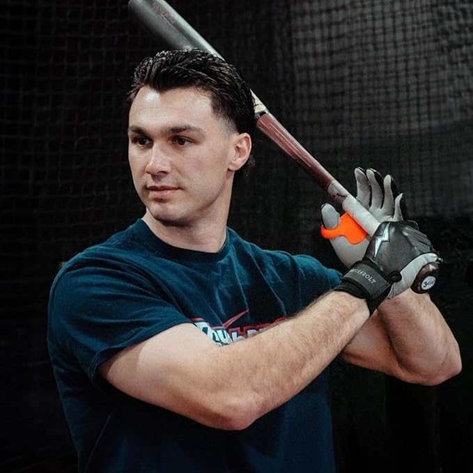ThumbPRO Baseball Thumb Guard - Batting Aid & Grip Enhancer - Reduces Sting, Improves Swing - for Baseball & Softball - All Levels, Left/Right Hand - 3 Sizes