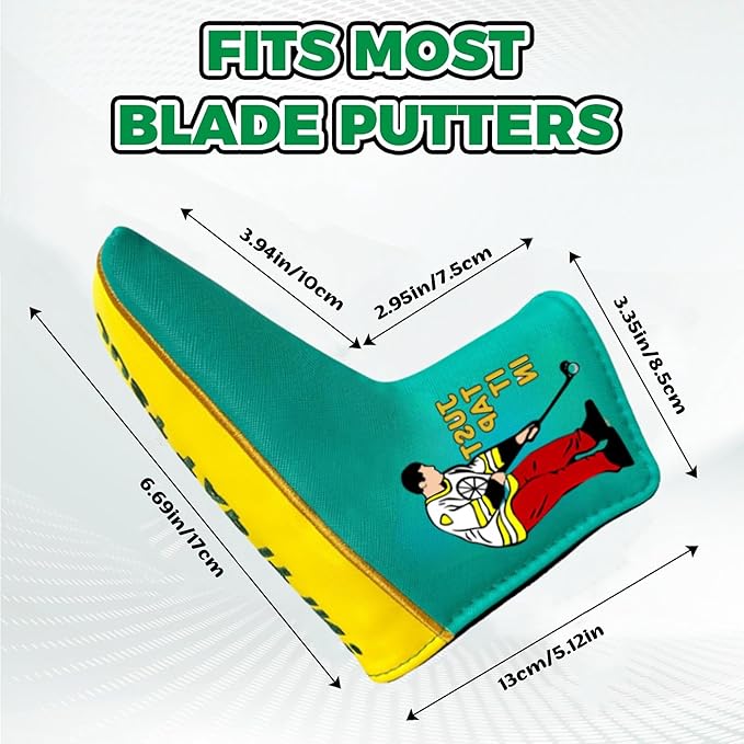 Funny Golf Putter Headcover, Perfect Golf Gift for Men and Women, Golf Accessories for Golfers