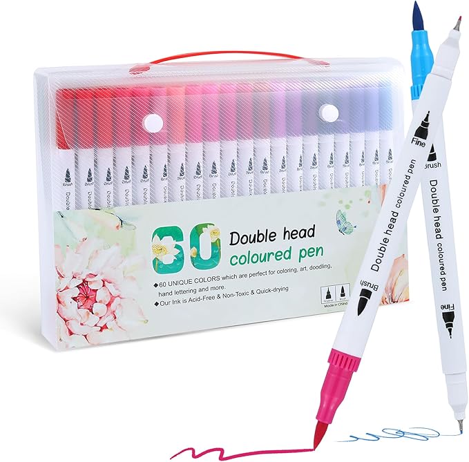 Water-based Ink Brush Markers Pens - Image 8