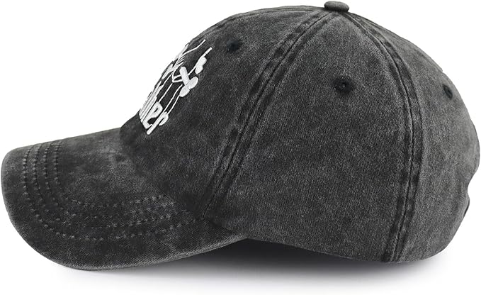 The Rodfather Pugfather Dogfather Grilfather Hats for Men, Adjustable Embroidered Dad Baseball Cap