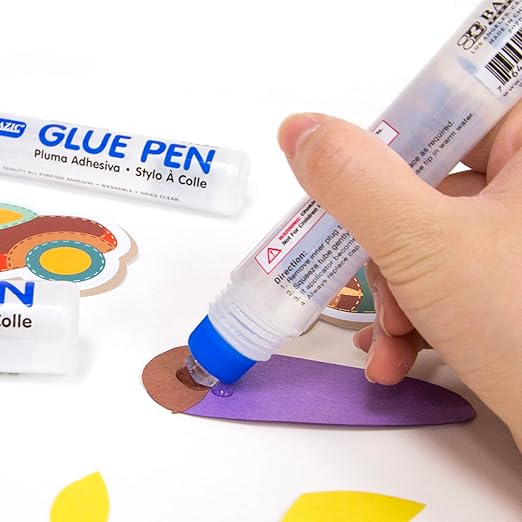 BAZIC White Glue 4oz., Glue Stick 0.7oz., Washable Liquid Glue Pen, - Image 6