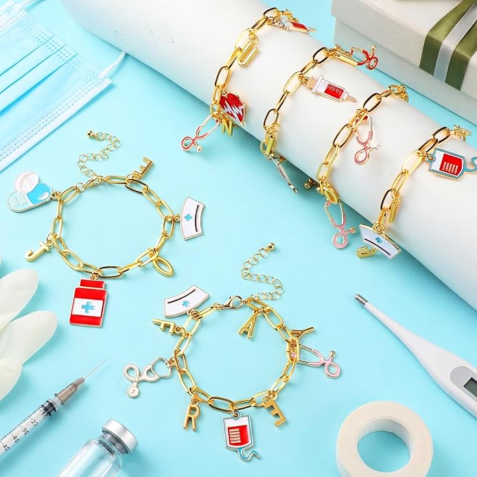 Kigeli 394 Pcs Sports Bracelets for Women DIY Game Bracelets kit Softball Baseball Football Jewelry Crafts Adjustable Gold Letter Charms Keychain for Team Sport Lovers Gifts