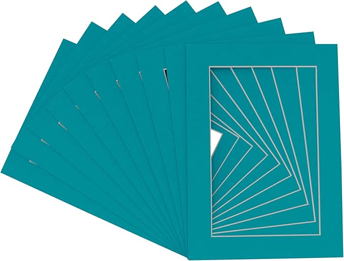 5x7 Mat for 8.5x11 Frame by Poster+Palooza