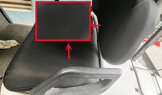 Golf Cart Seat Cover | Golf Cart Mesh Seat Cover for Yamaha G2 G9 G16 G19 G22 & Club Car DS Pre-2000, E-Z-GO Marathon Golf cart