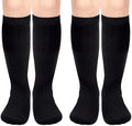 Sarfel Kids Soccer Socks Toddler Soccer Socks Girls Boys Soccer Socks Kids Tube Socks with Stripes Toddler Knee High Socks