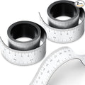2 Pcs 39.37 Inch Magnetic Ruler Flexible Magnetic Ruler Magnet Measuring Tape by Relaxweex