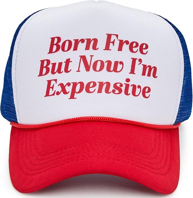 Funky Junque Premium Mesh Snapback Trucker Hat - Stylish Comfort for All - Patriotic, Humor & More