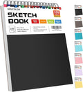 Soucolor 9" x 12" Sketch Book, Acid Free Artist Drawing Book Paper Painting by Soucolor