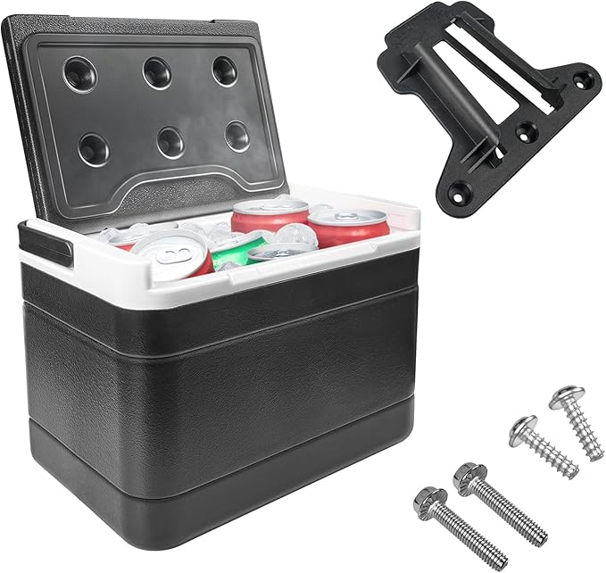 Golf Cart Cooler, Insulated Golf Cart Cooler with Mounting Bracket for Club Car Precedent Tempo and Onward OEM 102588101 103886801, Lightweight & Portable, Easy Installation