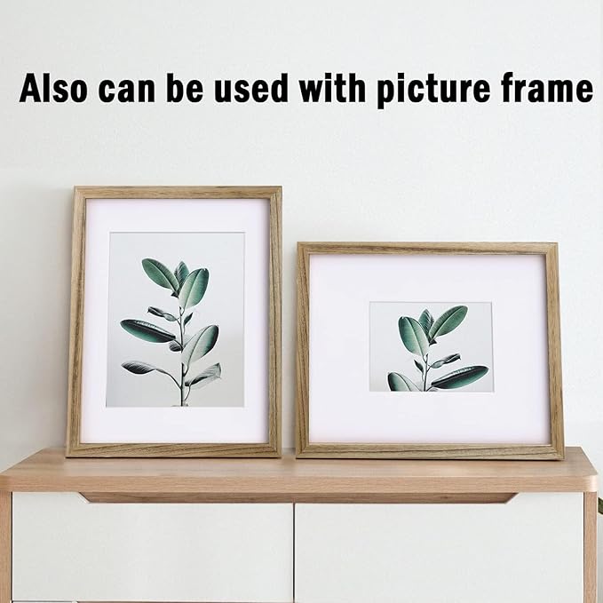 Egofine Pack of 5 White Pre-Cut 5x7 Picture Mat - Image 5
