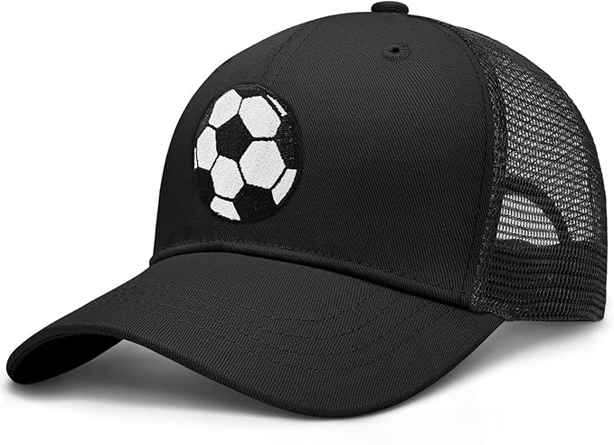Cool Embroidered Pattern Baseball Cap,Adjustable Fit Trucker Caps,Quick-Dry Comfort Gift for Men Women Accessory-Black