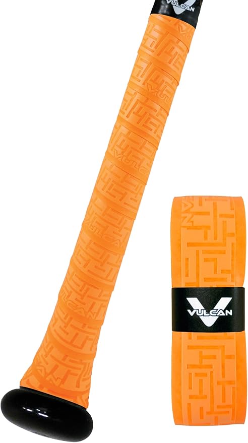 Vulcan | 0.50mm / 1.00mm / 1.75mm Bat Grip | Baseball/Softball | Multiple Colors