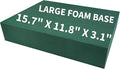 FLOFARE Floral Foam Base 15.7"L x 11.8"W x 3.1"H, Large Floral Foam Block by FLOFARE