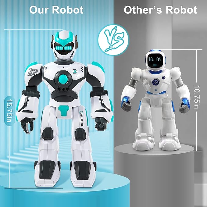 RC Robot Toy for Kids Remote Control Robot Toy, Smart Gesture Sensing - Image 7