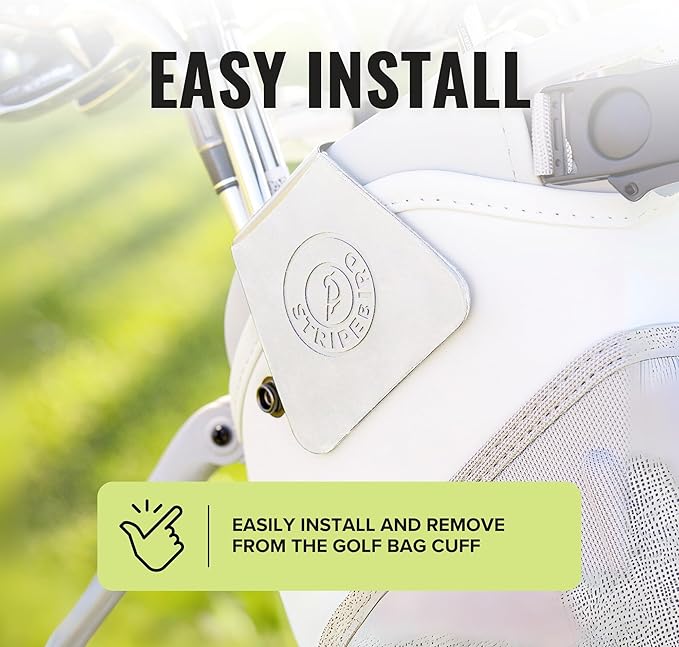 Stripebird - Steel Hub for Golf Magnet Accessories - Metal Attachment for Golf Bag Magnet Products - Easily Access Magnetic Golf Accessories from Your Golf Bag