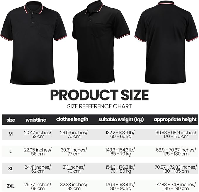 6 Pcs Baseball/Softball Umpire Accessories Set Including Umpire Shirt Hat Indicator Brush Ball Bag for Men Referee