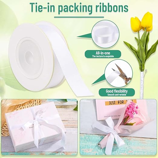 PAXCOO Floral Tape and Wire, Florist Tape and Flower Wire Arrangement Kit - Image 2