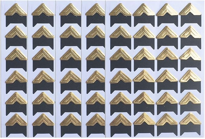 10 Sheet Photo Corners Self Adhesive Photo Foto Corner Stickers - Image 5