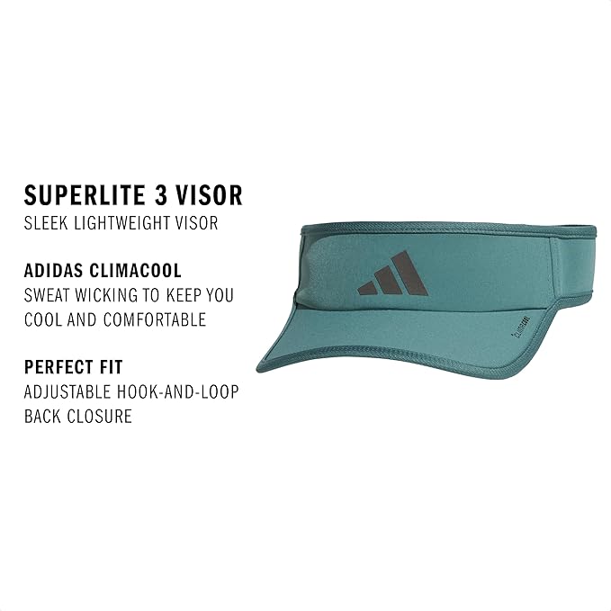 adidas Men's Men's Superlite 3 Visor