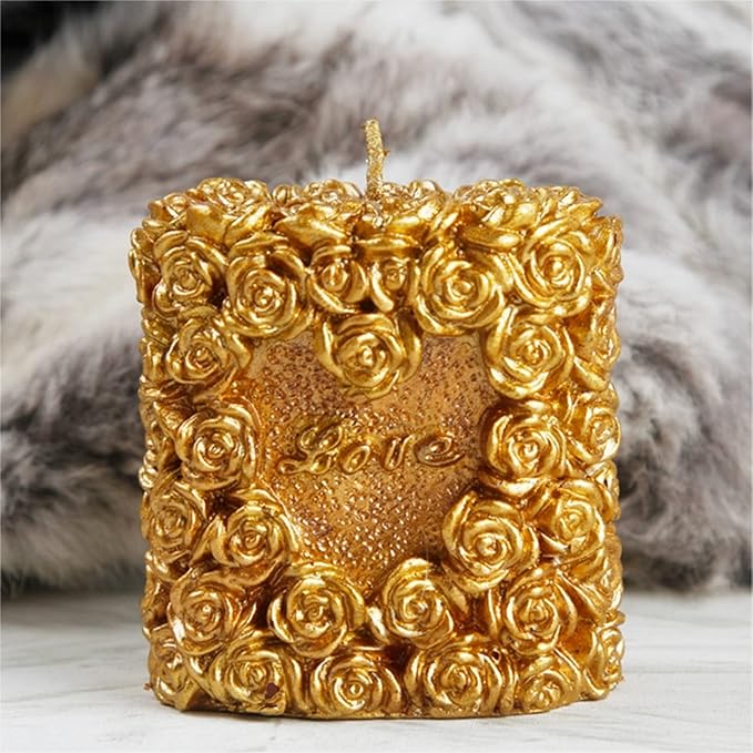 3D Rose Silicone Candle Molds Soap Molds Lovely Wedding Candle Molds Fondant - Image 6