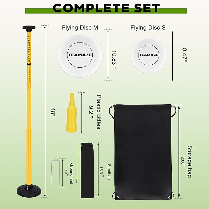 Teamaze Flying Disc Game Set - Image 4
