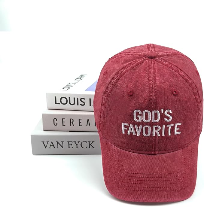Faith Christian Patriotic Embroidered Baseball Cap, Vintage Cotton Dad Hat for Men Women, Birthday