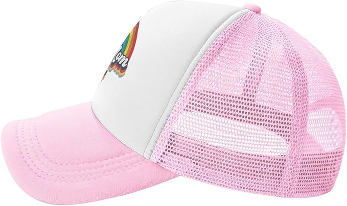 Adult Mesh Baseball Cap Adjustable Trucker Hat Breathable Snapback Caps Unisex Sun Hats Dad Hat for Golf Sports