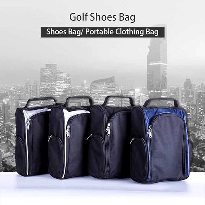 LONGCHAO Golf Shoes Bag for Men Sport Bag - Travel Shoes Case Carry Tote Bag for Sport Golf Tennis and Other Accessories