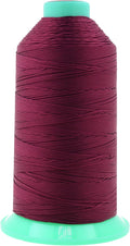 Mandala Crafts Bonded Nylon Thread Burgundy Heavy Duty Sewing Threads by MandalaCrafts