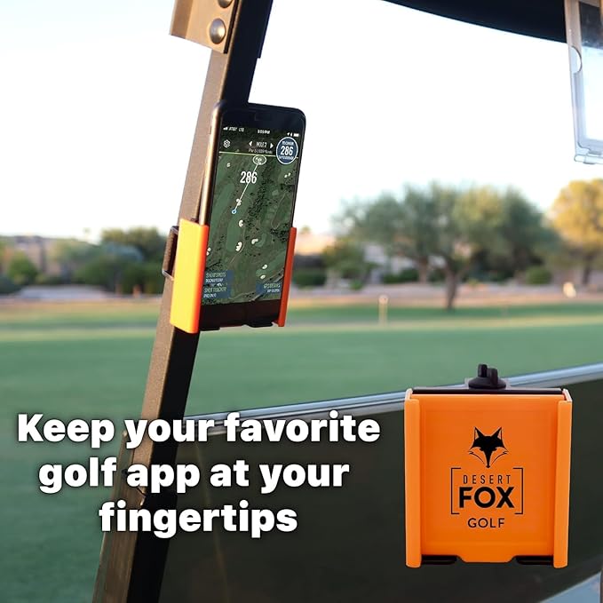 DESERT FOX GOLF Phone Caddy - Officially Licensed Collegiate Golf Gift for Alumni, Students, & Serious Golfers