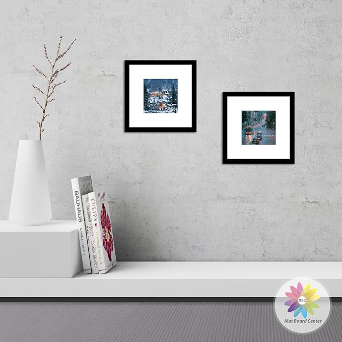 Mat Board Center, 10x10 for 6x6 White Photo Picture Mats - Image 7