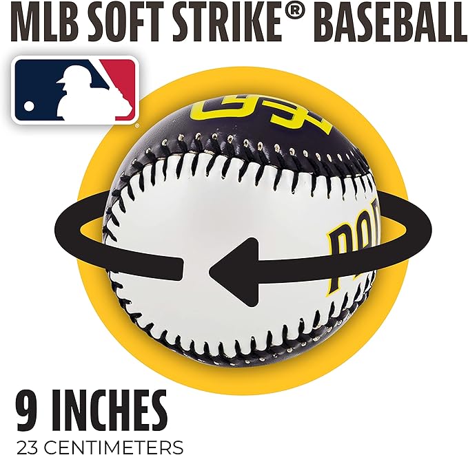 Franklin Sports MLB Team Soft Baseballs - Team Logo - Fan Shop Toy Baseball for Kids - Decoration for Desks and Office