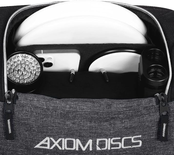 Axiom Discs Voyager Lite Backpack Disc Golf Bag (Choose Your Favorite Color)
