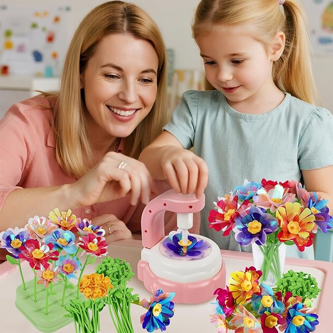 Glintoper Fabric Flower Craft Kit - Image 8