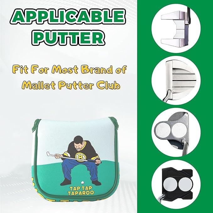 Funny Golf Putter Headcover, Perfect Golf Gift for Men and Women, Golf Accessories for Golfers
