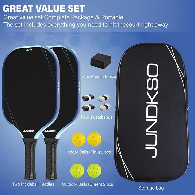 Pickleball Paddles Set of 2 - Image 7